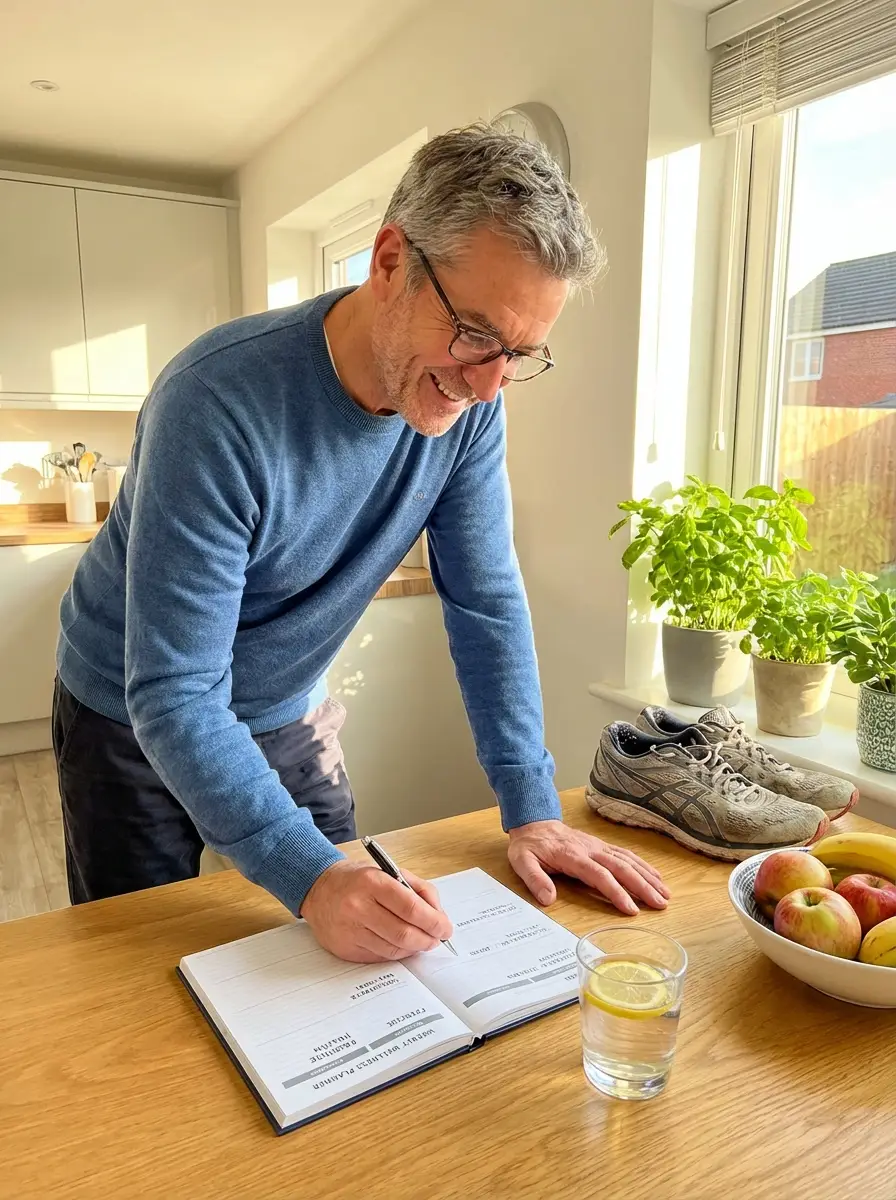 Weekly routine for diabetes wellness